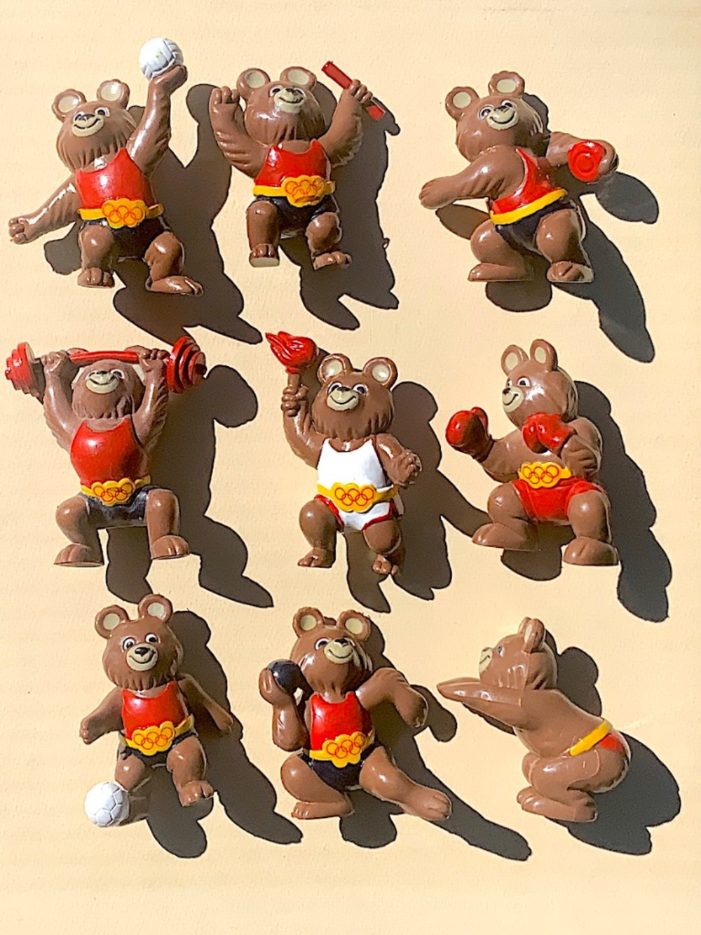 Full set Sport Bears / 1980 Olympics